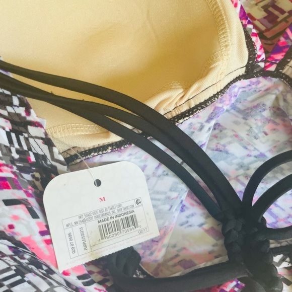 NWT Isabel Maternity Bra Lined Racer Back Swim Top - Picture 6 of 8